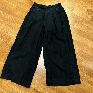 Athleta Wide Leg Linen Pants size 2